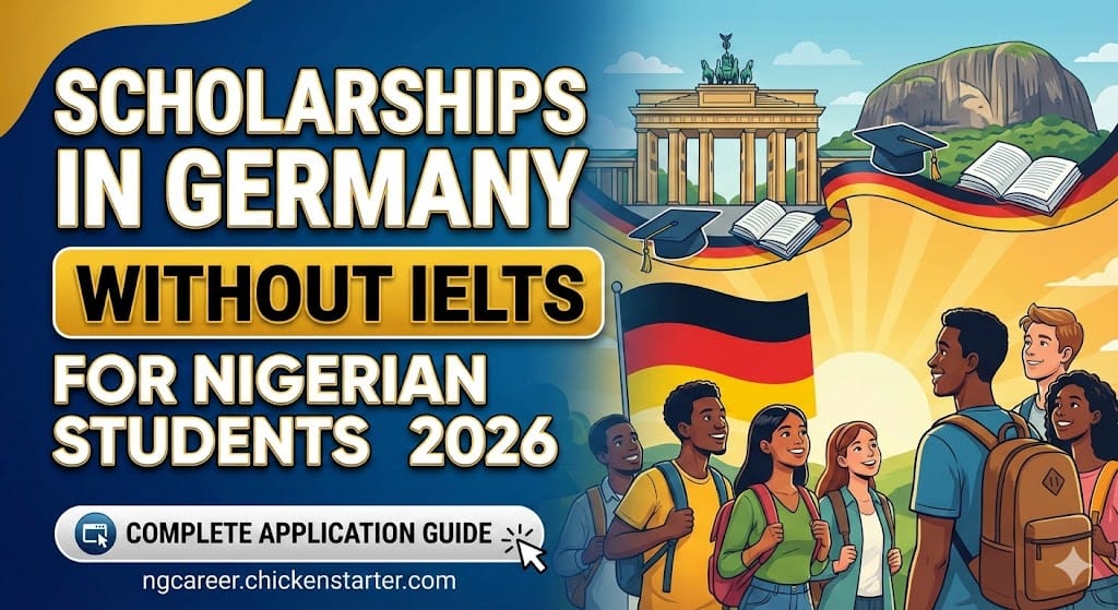 Scholarships in Germany Without IELTS for Nigerian Students 2026: Complete Application Guide