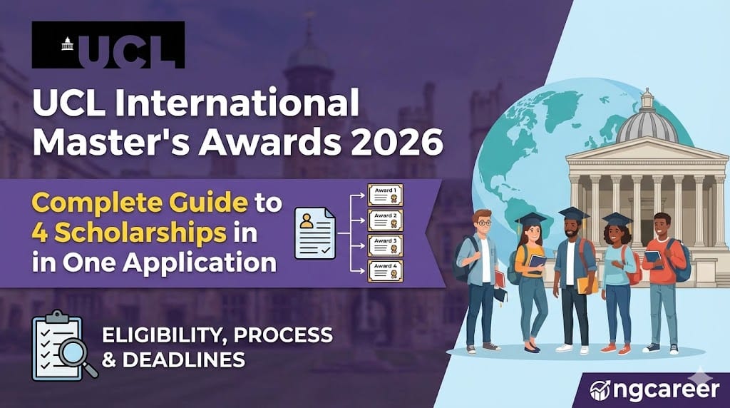 UCL International Master's Awards 2026: Complete Guide to 4 Scholarships in One Application