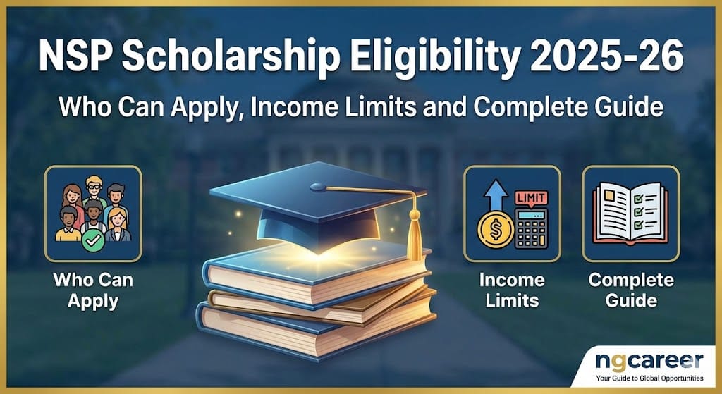 NSP Scholarship Eligibility 2025-26: Who Can Apply, Income Limits and Complete Guide